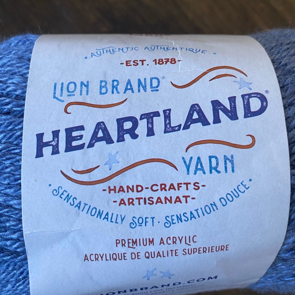 Lion Brand Heartland Yarn in Carlsbad Caverns